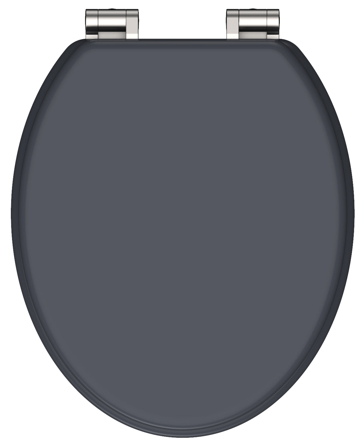 Antracit toalettsits universal med trĂ€kĂ€rna - BĂTTRE. CC-mĂ„tt: 130-185mm LĂ€ngd: 425-475mm Bredd: 375mm.