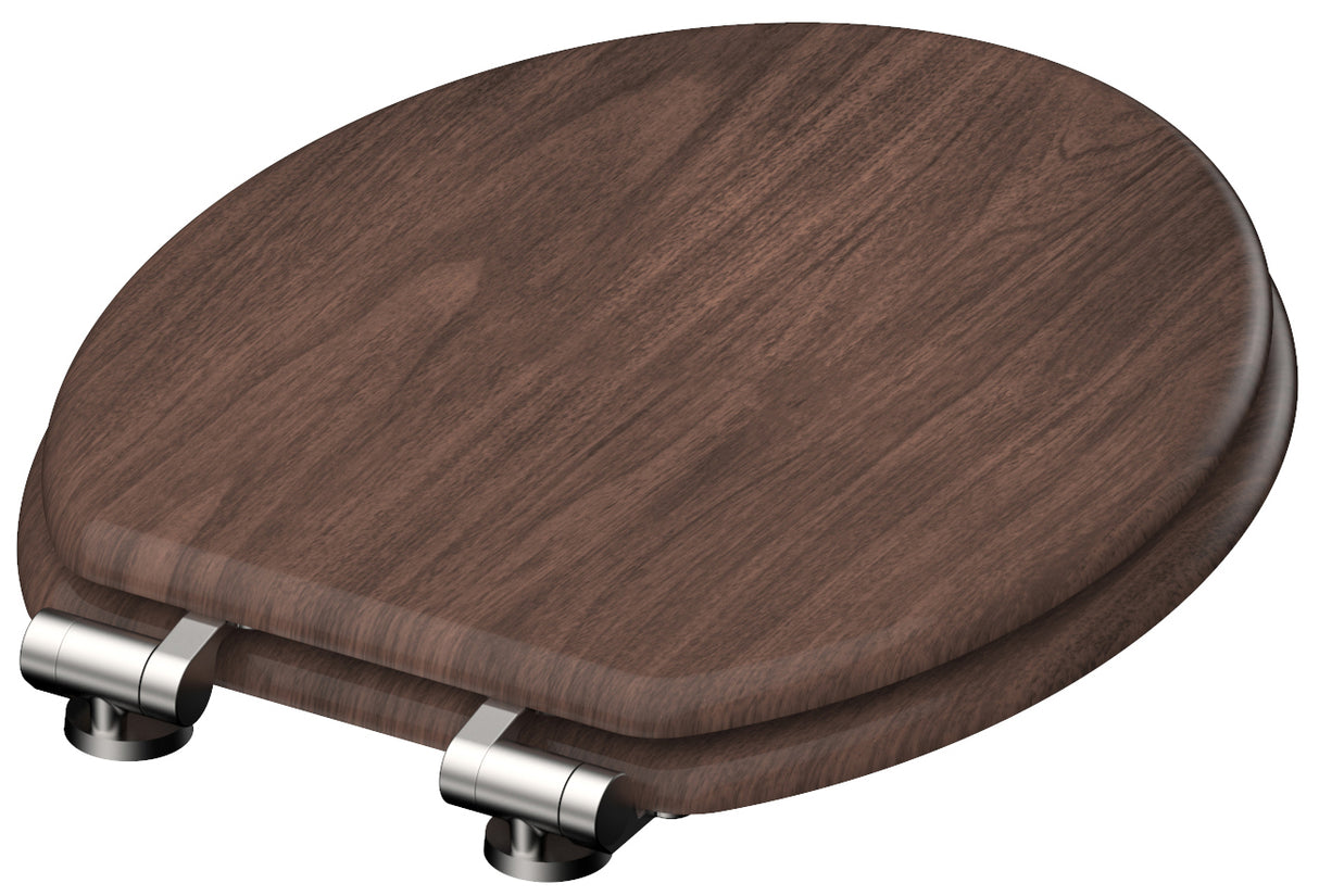 Mönstrad toalettsits universal med trĂ€kĂ€rna - BĂTTRE. CC-mĂ„tt: 130-185mm LĂ€ngd: 425-475mm Bredd: 375mm.