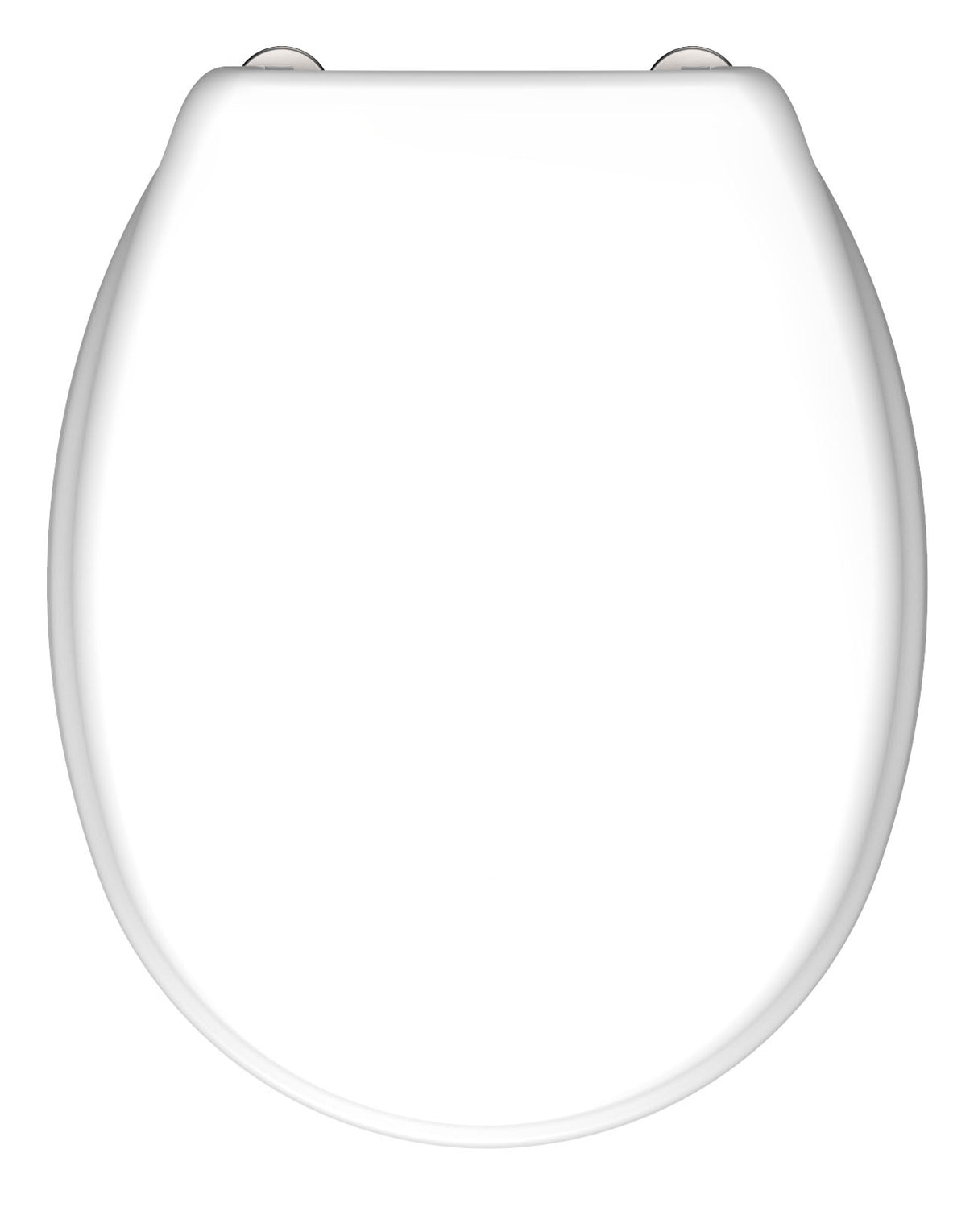 Vit toalettsits universal i Duroplast - BRA. CC-mÄtt: 135-190mm LÀngd: 425-450mm Bredd: 371mm.