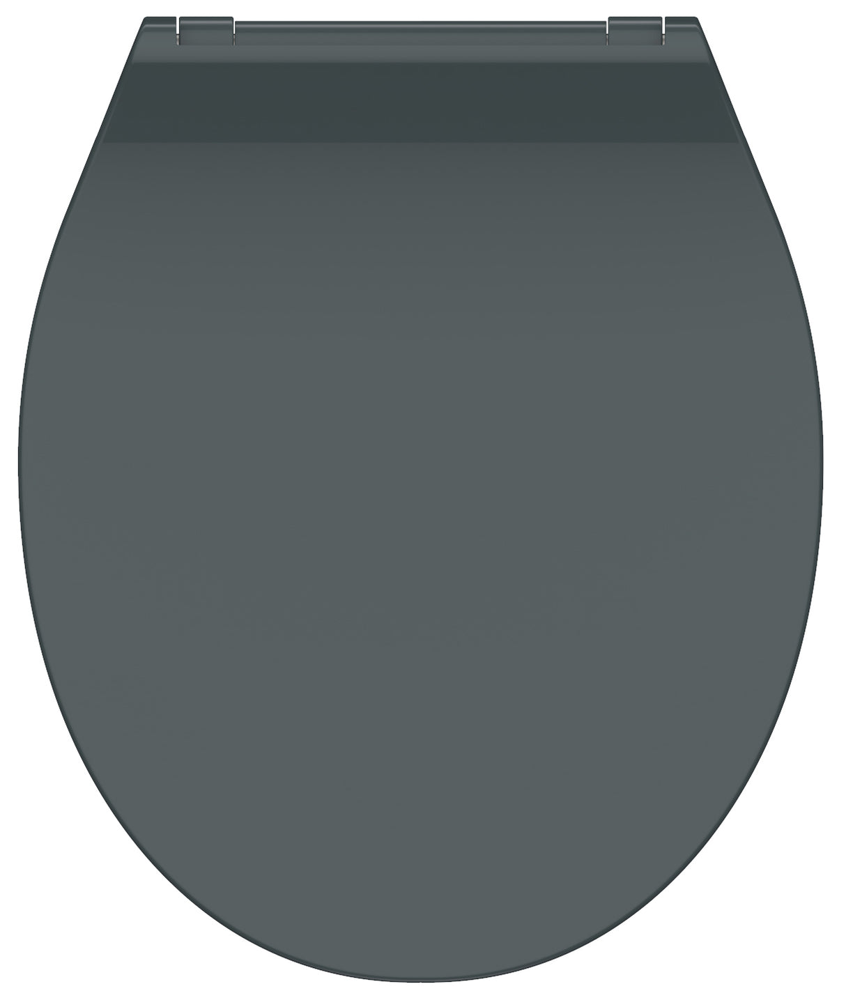 Antracit slimmad toalettsits universal i Duroplast - BĂST. CC-mĂ„tt: 70-190mm LĂ€ngd: 415-455mm Bredd: 380mm.