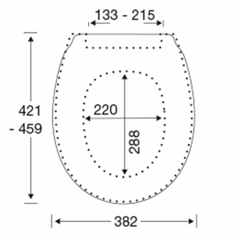 Vit toalettsits - BÄTTRE