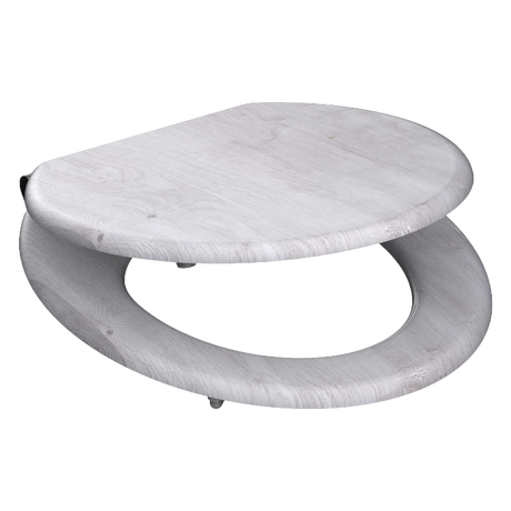 Mönstrad toalettsits universal med trĂ€kĂ€rna - BĂTTRE. CC-mĂ„tt: 130-185mm LĂ€ngd: 425-475mm Bredd: 375mm.