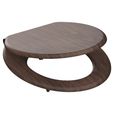 Mönstrad toalettsits universal med trĂ€kĂ€rna - BĂTTRE. CC-mĂ„tt: 130-185mm LĂ€ngd: 425-475mm Bredd: 375mm.