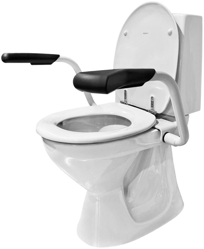 Toalettsits med armstöd universal (360mm)