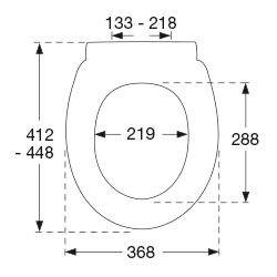 Vit toalettsits - BĂTTRE