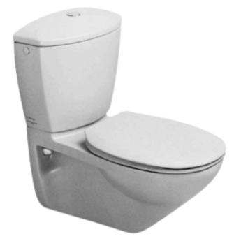 Toalettsitsar Duravit Duraplus Practica Cascade