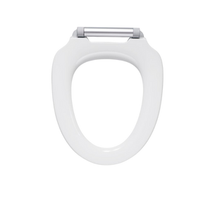 Vit robust toalettsits utan lock - BÄTTRE