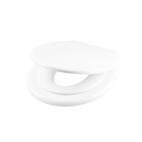Vit toalettsits universal anpassade för barn - BÄST. CC-mått: 76-174mm Längd: 405-454mm Bredd: 369mm