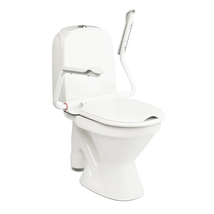 WC-istuin käsinojilla