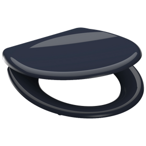 Antracit toalettsits universal i Duroplast - BÄST. CC-mått: 90-190mm Längd: 405-460mm Bredd: 375mm.