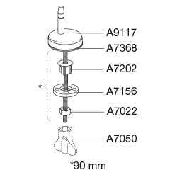 Vit toalettsits - BÄST
