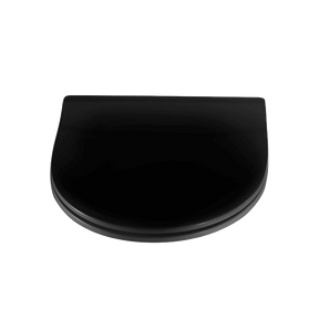 Svart slimmad toalettsits för IDO (Proppbeslag & Skruv) - BÄST