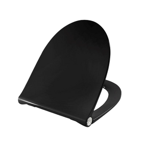 Svart toalettsits design för Gustavsberg - BÄST